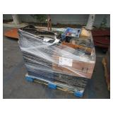 PALLET WITH MISCELLANEOUS ITEMS