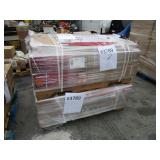 PALLET WITH 5 SHELF COMMERCIAL SHELVING UNITS