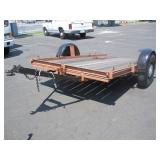 SPRING SUSPENSION, WOOD FLOOR, SINGLE AXLE, NO TIT