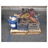 PALLET OF ASSORTED SHOP EQUIPMENT