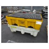 LOT WITH 3 CONTAINMENT PALLETS