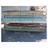 LOT OF PALLET RACK UPRIGHTS