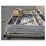 LOT WITH 4 INDUSTRIAL ALUMINUM DOORS