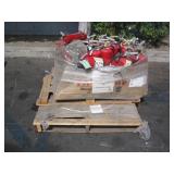 PALLET OF ASSORTED FIRE EXTINGUISHERS