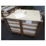LOT WITH 360 PCS OF LIMESTONE TILES