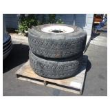 LOT WITH 2 CONTINENTAL TIRES