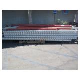 PALLET RACK UPRIGHTS & CROSSMEMBERS