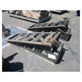 2 STEEL WHEEL RAMPS