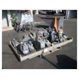 LOT WITH 10 VACUUM PUMPS