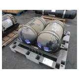 PALLET WITH 2 CNG TANKS
