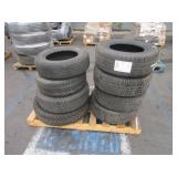 PALLET WITH TIRES ASSORTED SIZES