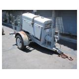 LINCOLN PORTABLE ARC WELDING TRAILER