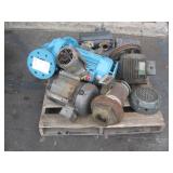 PALLET OF INDUSTRIAL ELECTRIC MOTORS