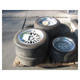 PALLET OF WHEELS & RIMS