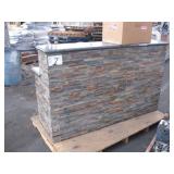 GRANITE TOPPED RECEPTION DESK