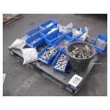PALLET OF ASSORTED METAL BOLTS