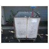 ROLLING CART WITH ASSORTED HAND TOOLS
