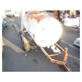 WATER TANK TRAILER     SINGLE AXLE, BILL OF SALE