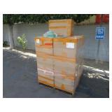 PALLET WITH BOYS URINAL TRAINING POTTIES