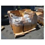 PALLET OF BOXES WITH WATER METRICS