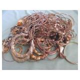 1 BAG W/GOLD TONE EARRINGS