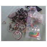 1 BAG W/MIXED JEWELRY