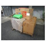 LOT WITH INFLATABLE LOUNGER COUCH FOR BEACH &