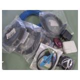 1 BAG W/HDMI & CAT CABLES, MISC