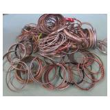 1 BAG W/GOLD TONE BANGLES