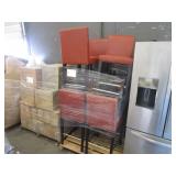 LOT WITH INDOOR CHAIR CUSHIONS