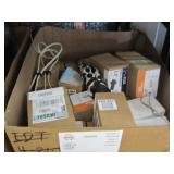 BOX OF FLEX & METALLIC CABLE CONNECTORS