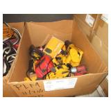 BOX WITH ASSORTED DEWALT DRILLS