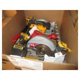 BOX WITH POWER TOOLS
