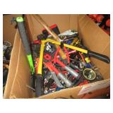 BOX WITH ASSORTED HAND TOOLS