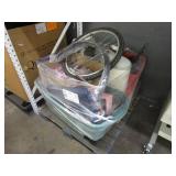 PALLET WITH MISCELLANEOUS ITEMS