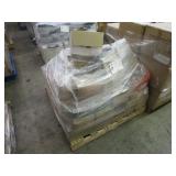 PALLET WITH EMT COUPLINGS, MC CONNECTORS, T