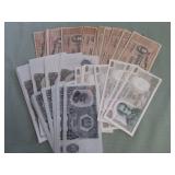 1 BAG W/FOREIGN CURRENCY
