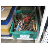 BOX OF ASSORTED HAND TOOLS