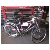 LOT WITH 2 BEACH CRUISERS & 1 MOUNTAIN BIKE