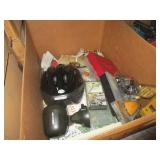 BOX WITH MISCELLANEOUS ITEMS