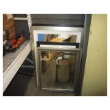 LOT WITH PICTURE FRAMES & MIRROR