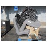 PALLET OF REAR PASSENGER CAR SEATS: