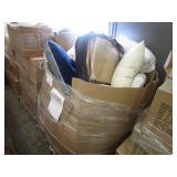LOT WITH ASSORTED PILLOWS