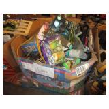 BOX WITH TOYS & ELECTRONICS