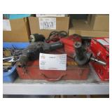 LOT WITH 2 HITLI HAMMER DRILLS & 1 MAKITA DRILL