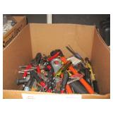 BOX OF ASSORTED HAND TOOLS