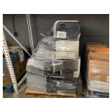PALLET WITH ASSORTED PRINTERS