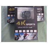 1 LOT W/4K WIFI 1080P ACTION CAMERA