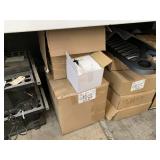 2 BOXES WITH WALL LAMPS