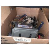 BOX WITH ASSORTED HAND TOOLS